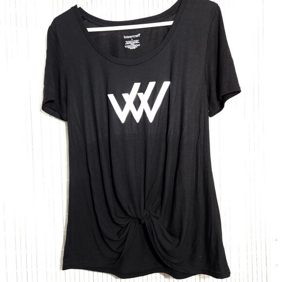 Boxercraft Tshirt For Women Size Large Color Black Stretch Lightweight  B7 - Picture 1 of 6